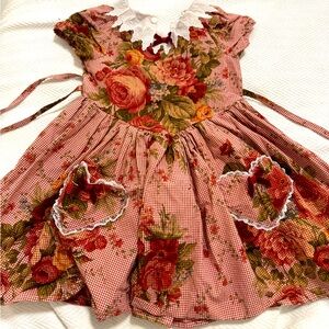 Vintage Valentines Day dress. 5T